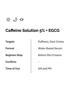 The Ordinary Caffeine Solution 5% + EGCG 30ml